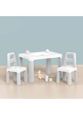 Дитячий стіл з двома стільцями ТехноК 0150TXK світло No Brand (365248362)