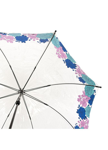 Прозрачный зонтик большой с розами женская birdcage2 l042 moody rose (капризная роза) Fulton (303401117)