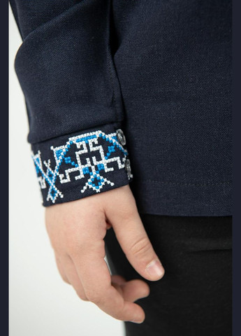 Вишиванка для хлопчика Зірки темно-синя V&V 5359 (355802436)