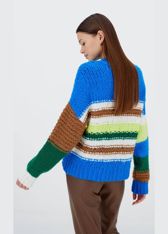 Синій джемпер зима,синій-кольоровий, Stradivarius