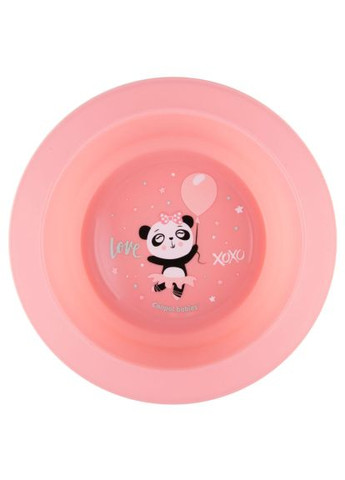 Набір дитячого посуду Exotic Animals Рожевий 2 шт. (56/523_pin) Canpol Babies Exotic Animals Рожевий 2 шт. (366070535)