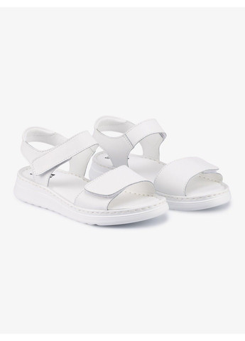 Белые женские босоножки 1101369 Buts на липучке