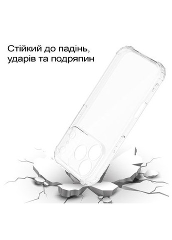 Чохол до мобільного телефона (713799) BeCover Anti-Shock Apple iPhone 17 Pro Max Clear (366158373)