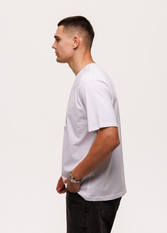 Біла чоловіча футболка "summer holiday" m білий (1218013200021) Наталюкс 12-1801