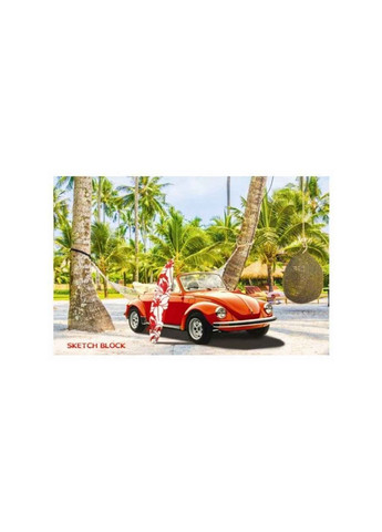 Альбом для рисования 20л. на спор. 120 г/м A4 (УФ) Тропики в ассортименте АА4120 Офорт (346393112)