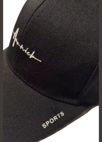 Кепка чорна з регулюванням розміру No Brand (327416793)