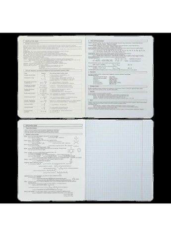 Зошит предметний Black 36 аркушів клітинка Хімія (ZB.1730-85) Zibi (386689959)