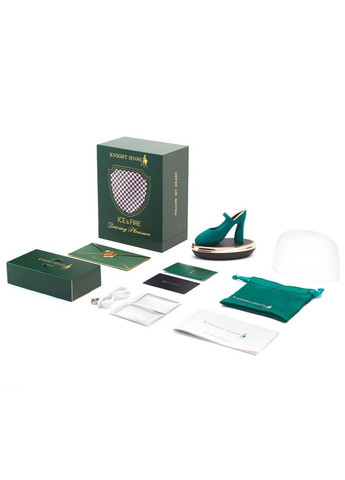 Вібратор на палець ICE & FIRE з лубрикантом Knight Jenay (316252684)