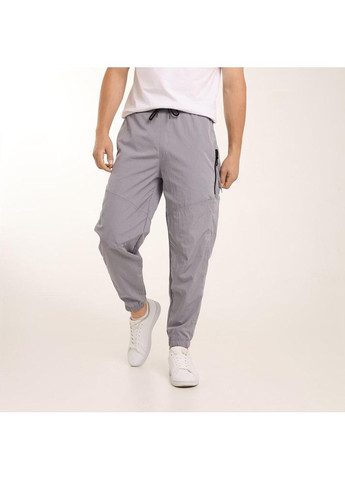 Чоловічі демісезонні спортивні штани сірі No Brand (353390424)