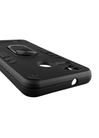 Чехол для телефона Pop 5 (BD2p) бронированный с магнитным кольцом-держателем на техно поп 5 чёрный Tecno (366228304)