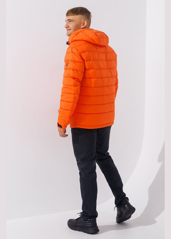 Оранжевая зимняя куртка однотонная мужская 4720 оранжевый (2000990542908w) shop (2000990542908) Kings Wind