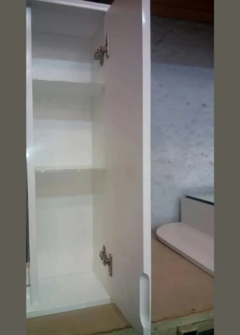 Дзеркальна шафа ШК25 з LED підсвічуванням вимикачем та розеткою 800х800х160 мм No Brand (313594852)