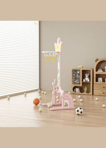 Дитячий ігровий набір "Корона" "Баскетбол та гольф" із кільцем та м'ячами " " Том.М (346489165)