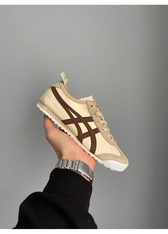Кросівки жіночі Asics Onitsuka Tiger Mexico 66 'Beige Suede Brown' | Асікс Онітцука Тайгер бежеві No Brand бежеві демісезони (361081620)