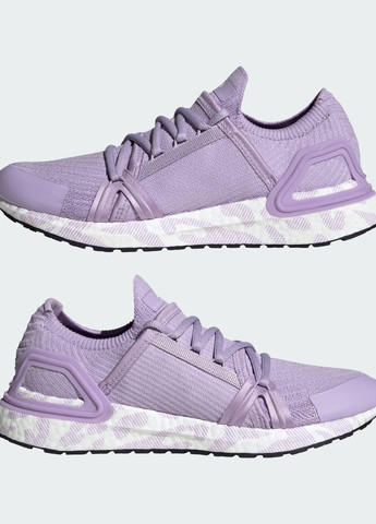 Фиолетовые всесезонные кроссовки by stella mccartney ultraboost 20 adidas