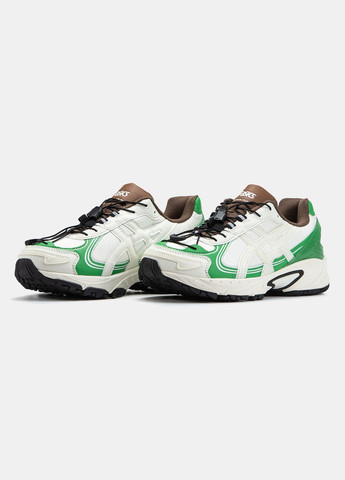 Білі Осінні кросівки чоловічі asics gel-kahana tr v4 white green | асікс гель-кахана тр в4 білі зелені No Brand