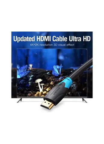 Кабель мультимедийный HDMI M to HDMI M 25.0m black (AACBS) Vention (382899273)