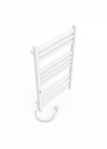 Електричний полотенцесушитель Зебра Лавина ЧК10 500Х900 Е білий Laris (318681370)