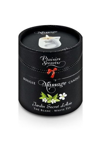 Масажна свічка White Tea 80 мл CherryLove Plaisirs Secrets (282850107)