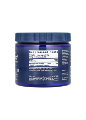 Neuro-Mag® Magnesium L-Threonate - 93.35g Life Extension (369398757)
