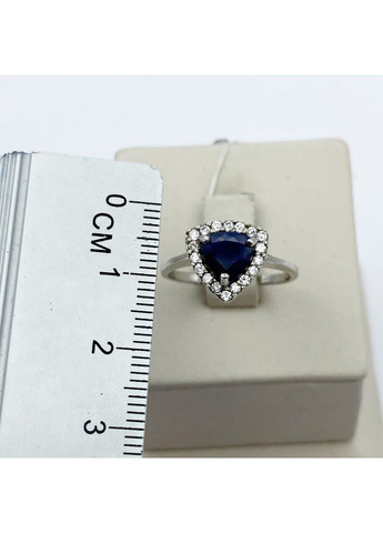 Кольцо серебряное с сапфиром 18,5 2,63 г No Brand (370142417)