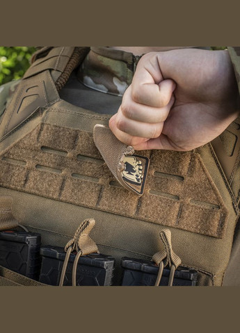 Нашивка Joker Skull 3D PVC Coyote M-TAC (315514920)