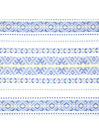 Рушник обрядовий тканий 100х33 Ярослав орнамент блакитний