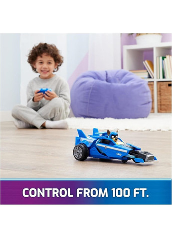 Щенячий патруль Paw Patrol - Большой полицейский автомобиль на радиоуправлении Мега Гонщик в кино | | Могучий щенок Spin Master (368777691)