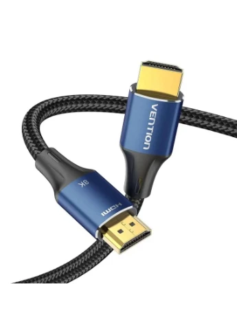 Кабель HDMI - HDMI V 2.1 (M/M), 1 м, Черный (ALGLF) Vention (394763458)