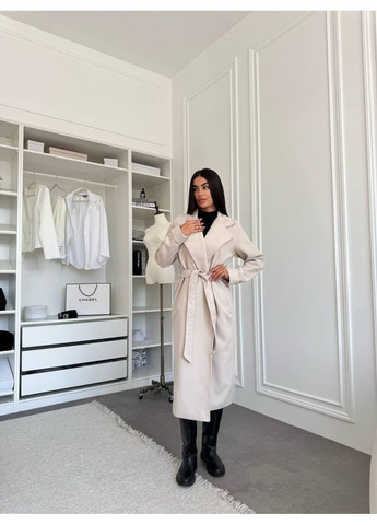 Бежеве демісезонне Жіноче пальто FINO Mode