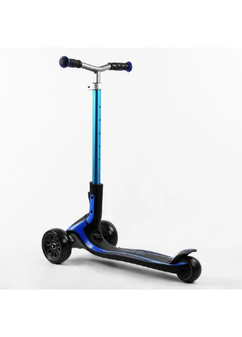 Самокат триколісний MAXI складаний, колеса PU зі світлом 69х19х38 см Best Scooter (289368461)