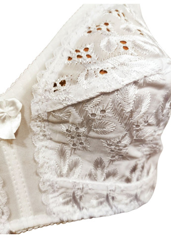 Білий мінімайзер бюстгальтер No Brand без кісточок