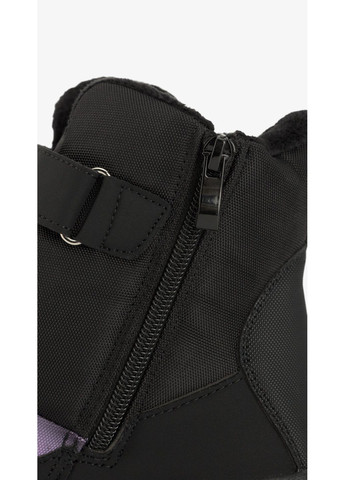 Зимние термосапожки для девочки a105-3q черно-фиолетовый shop (2000999372346) Stepln