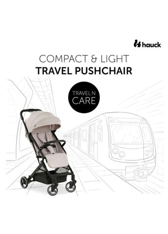 Візок прогулянковий Travel N Care Beige (16015-2) Hauck (329194403)