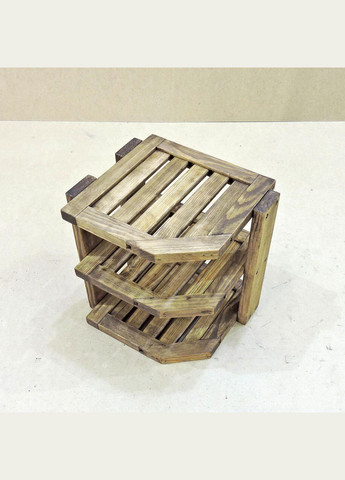 Полиця настільна з дерева Алмати капучино (ПСТ-000109) No Brand (327867887)