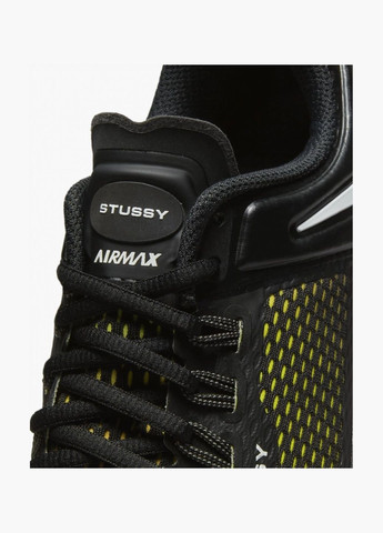 Чорні кросівки чоловічі air max 2013 x stüssy black do2461-001 Nike