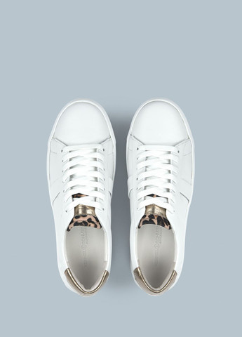 Білі кеди, колір білий Estro