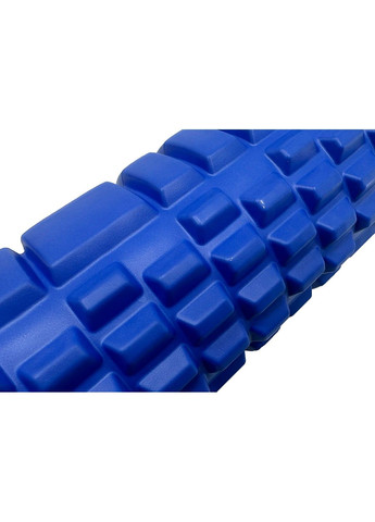 Массажный ролик Grid Roller 33 см v.1.1 EF-2020-Bl Blue EasyFit (290255574)