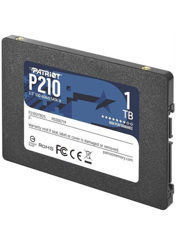 SSD накопитель P210 1 TB (P210S1TB25) Patriot (315142864)