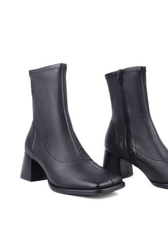 Жіночі Черевики 6572-501-1 Чорний Шкіра MIRATON (368527848)