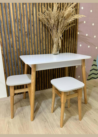 Обеденный стол Майами-2 деревянные ножки Самоа Дымчатый (-041182) Lion (317271142)