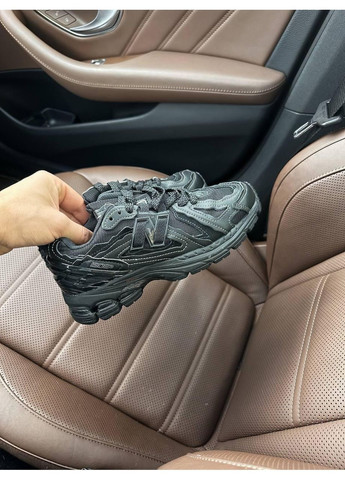 КРОССОВКИ ЖЕНСКИЕ NEW BALANCE 1906D BLACK LEATHER НЬЮ БЕЛАНС 1906D No Brand чёрные демисезоны (367175535)