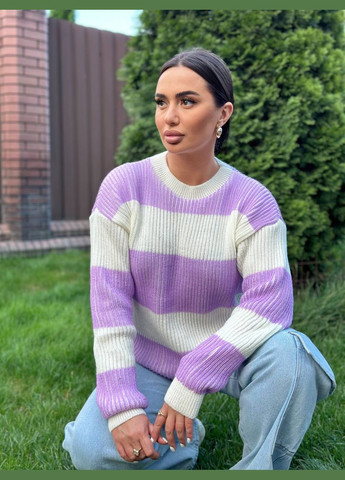 Сиреневый женский шерстяной свитер наташа сиреневый You Best