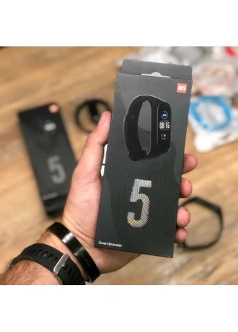 Фитнес браслет Xiaomi Mi Band M5 Смарт часы для спорта Digital (384023411)