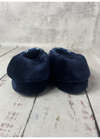 Синие тапочки домашние для мальчика синий (442) Waldi