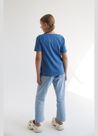 Синяя демисезонная футболка bebi Garne