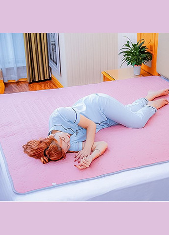 Электропростынь STT180*150 см Pink одеяло с подогревом от сети 220 вольт Lesko (342118663)