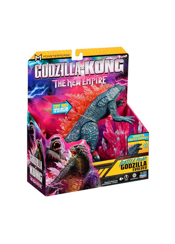 Игровая фигурка Godzilla vs Kong Годзилла готова к бою, со звуком, 18 см () Godzilla vs. Kong 35506 (328402246)