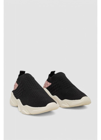 Слипоны женские текстильные,, 244R291C Ager чёрные всесезоны (369973227)