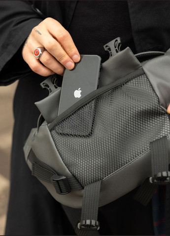 Поясна сумка бананка DynamicDart графітова Sambag (322846624)